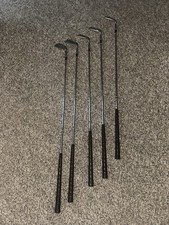 Spalding Kro Flite Sweetspot Vintage Golf Iron Set Steel Shaft Chrome Finish