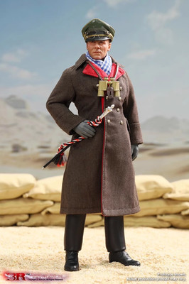DID 3R TG80004 Erwin Johannes Eugen Rommel 1/12 Action Figure 6'' Male Doll Model