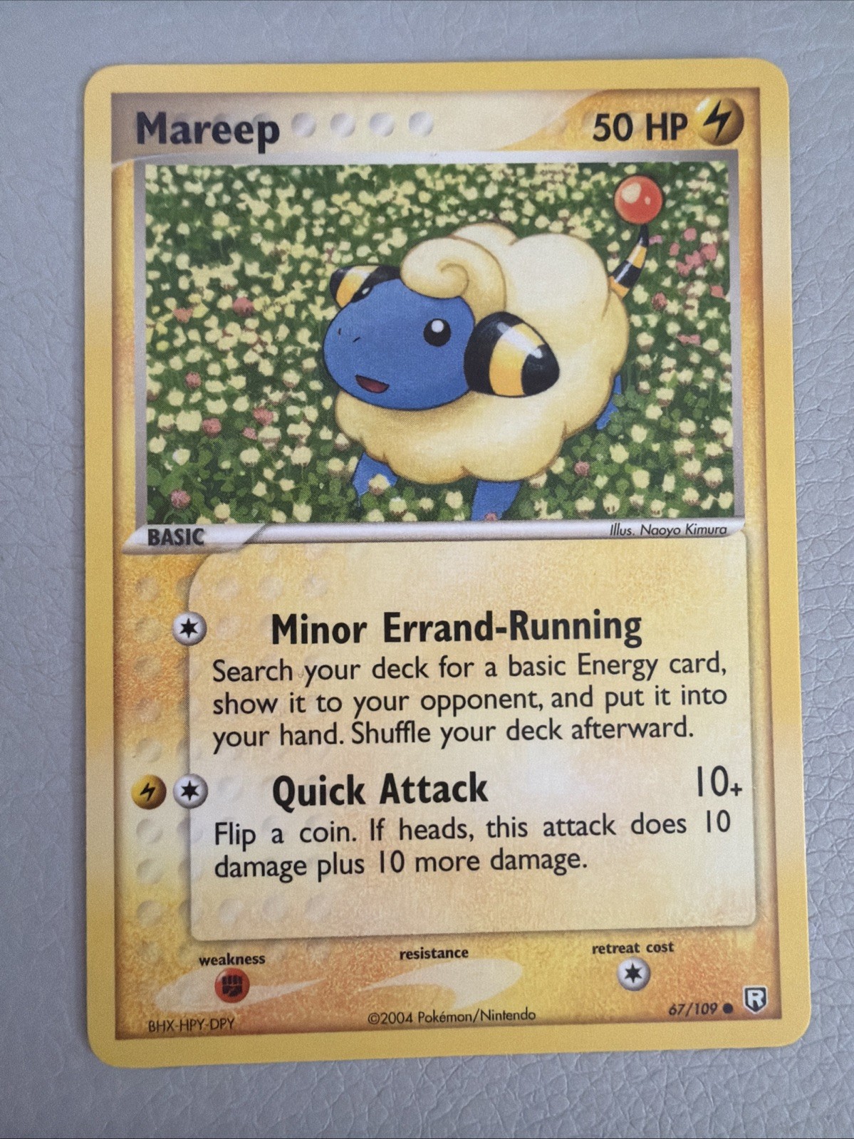 Mareep Common Team Rocket Returns 67/109 NM - FREE RETURNS