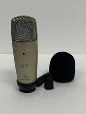 Behringer C-1 Diaphragm Condenser Microphone W/ Windscreen Studio Quality