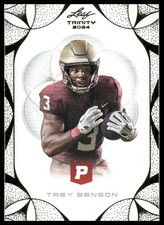 2024 Leaf Trinity Pristine Football #94 Trey Benson