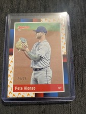 2022 Donruss 1988 Retro #247 Pete Alonso On Fire Variation/75🔥📈