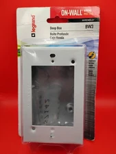 Legrand BW3, Metal Deep Box, 1-3/8", Off White, Paintable, FREE SHIPPING