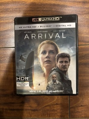 Arrival (2016) 4K Ultra HD Blu-ray 2-Disc -Amy Adams | Jeremy Renner