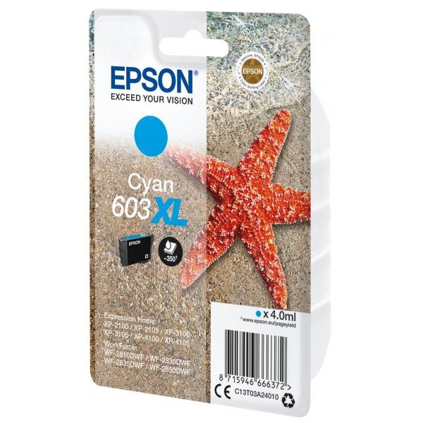 Epson Nero Singlepack Cyan 603XL Ink - Immagine 3