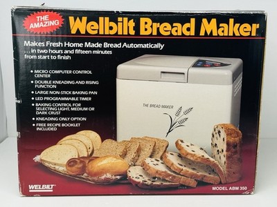 Welbilt The Bread Machine Bread Maker ABM 350 Brand New In Box