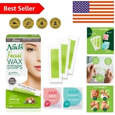 Cruelty-Free Facial Wax Strips for All Skin Types - Gentle Home Waxing Solution