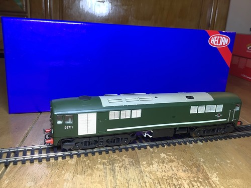 Heljan OO 2807 BR grüne Class 28 Co-Bo Diesellok D5711 mit ESU Sound | Zustand: Used