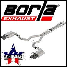 Borla Atak Cat-back Exhaust System Fits 2018-2023 Ford Mustang Gt Coupe 5.0l V8