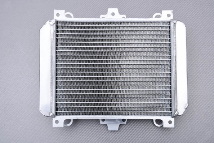Radiateur eau Racing Kawasaki GPZ 500 S en alliage aéronautique soudé TIG haute résistance