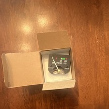 Oil Pressure Gauge. Never Used Have Certificate From Textron.