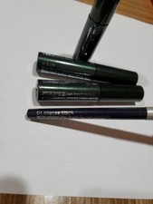 CLINIQUE High Impact Mascara in  01 BLACK" x 3 MINIs .14oz/3.5mL And Eye LINER