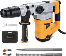 1-9/16-Inch SDS Max Rotary Hammer Drill - 12.5A 3 Funtions Heavy Duty Demolition