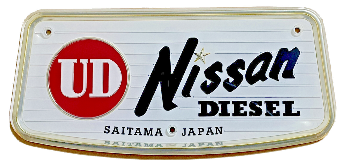 NEW Nissan UD Saitama Japan Emblem Badge Mark RARE! CB31 CB46