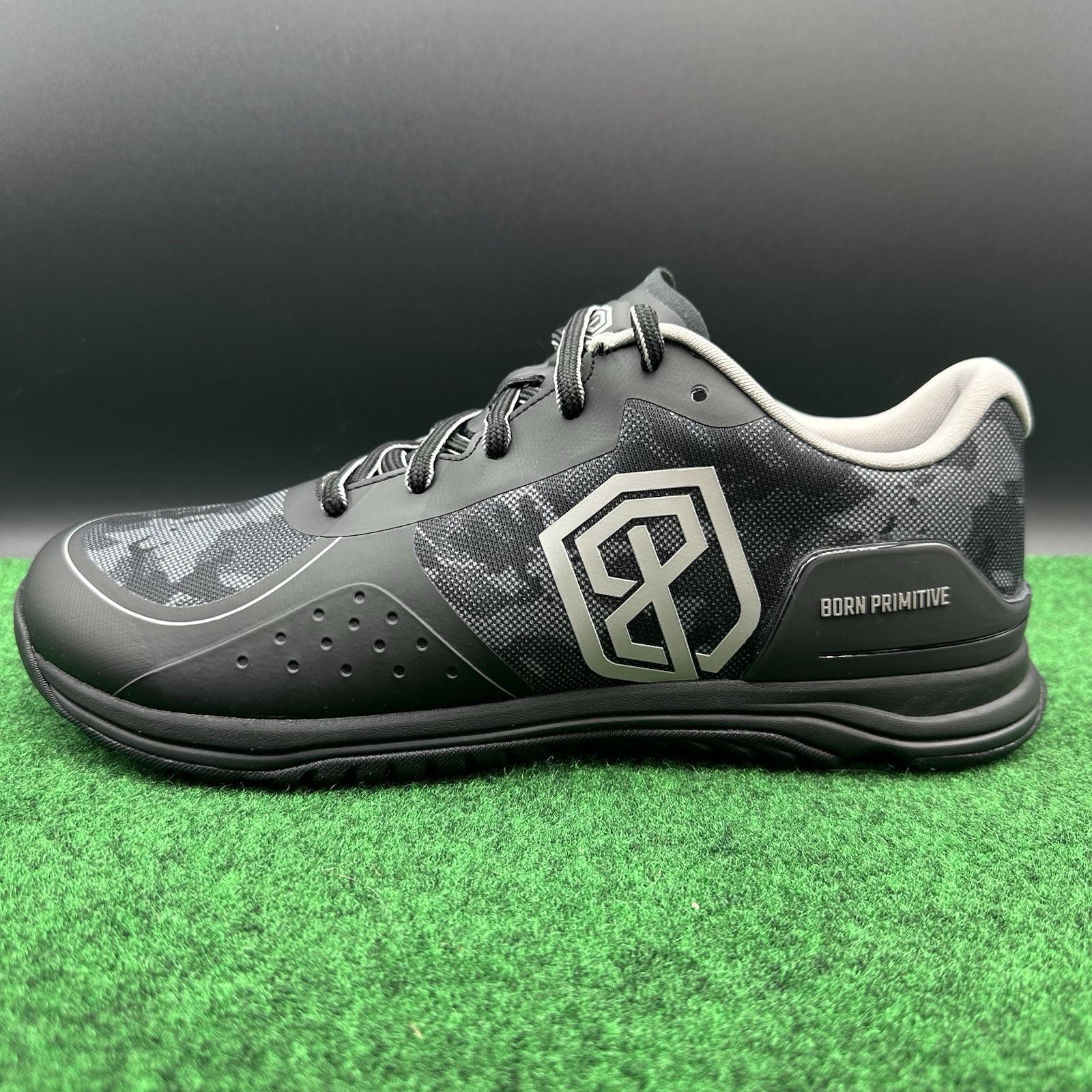Men's 14 D - Born Primitive Savage 1 CV Training Shoes Black Camo 22006-002