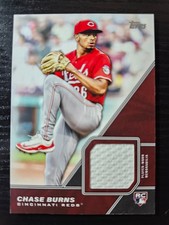 2026 Topps Chase Burns RC Major League Material Relic #MLM-CB Reds