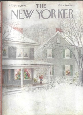THE NEW YORKER MAGAZINE DECEMBER 27 1952 (VG) MORE NEW YORKERS IN MY EBAY STORE