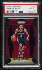 2017-18 Panini Prizm Purple Prizm 75/75 Frank Jackson #125 PSA 10 GEM MT fi6