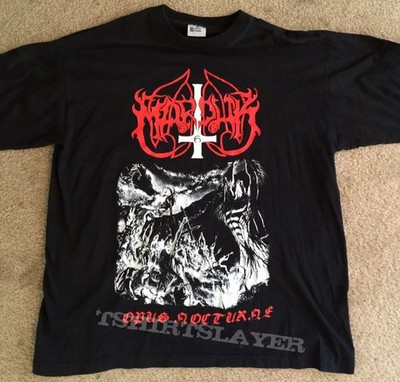 1994 MARDUK Opus Nocturne Vintage T-Shirt Reprint