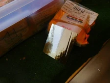 Dichroic Glass:CBS 96COE Silver on Flat Thin Black-  3" Sq