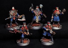 Palanite Justicars painted Necromunda Warhammer 40k Hired guns Merceneries