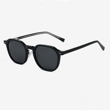 Trendy Sunglasses TR90 Plate Polarized Men Women Black Driving Glasses