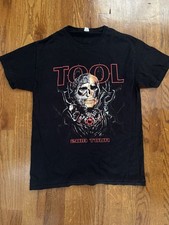 TOOL 2019 Fear Inoculum Tour Band Concert Tee Black Size M Double Sided Unisex