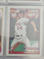 1991 Topps - Bryan Harvey #153 Operation Desert Shield