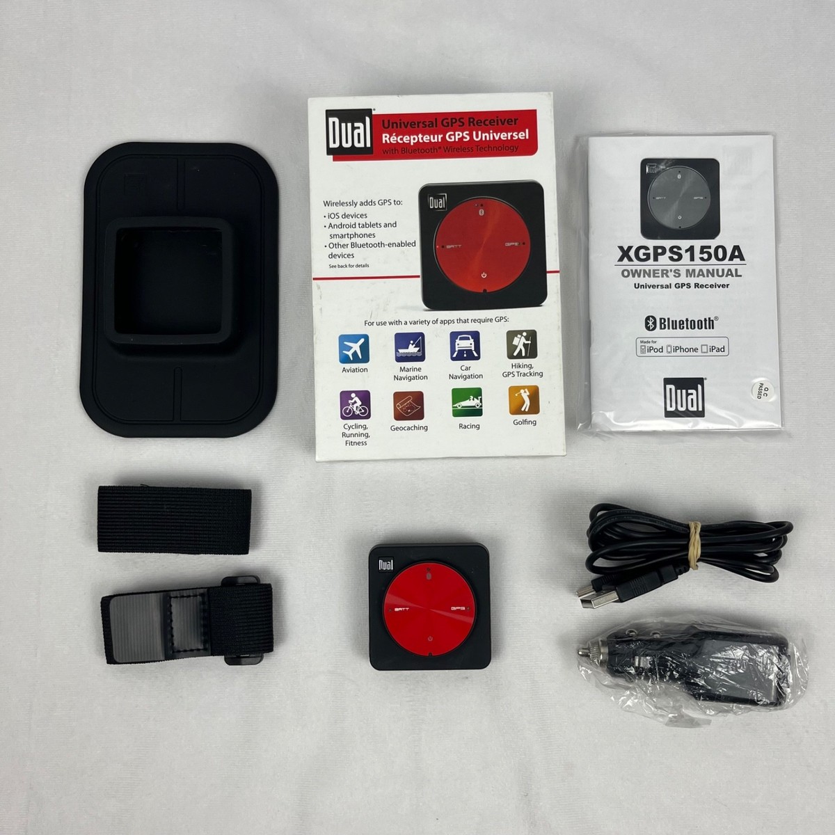 Dual XGPS150 GPS レシーバー Bluetooth 接続 ipad