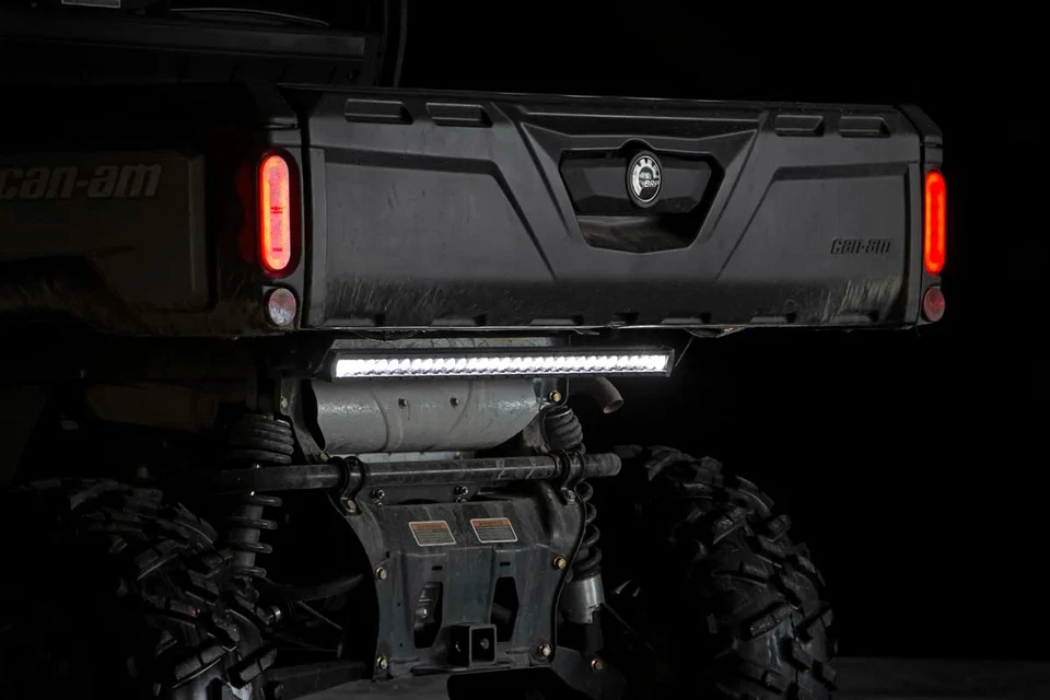 Rough Country Rear Single Row 30" LED Kit for Can-Am Defender - 71016 - Image 2 of 4