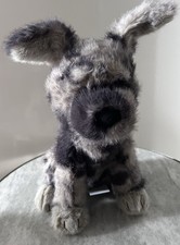 Jellycat fluff Rescue Dog From Goodwoof 2026  With Pin & Stickers