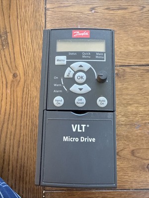 Danfoss 132F0022 VLT Micro Drive 3HP IN: 380-480VAC 50/60Hz Used Good Condition