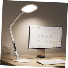 LED Desk Lamp for Home Office, 15W Desk Light with CRI 95, Memory  White