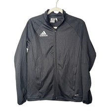 Adidas Climalite Women's Training Jacket 3 Stripes Raglan Sleeves Large NWOT