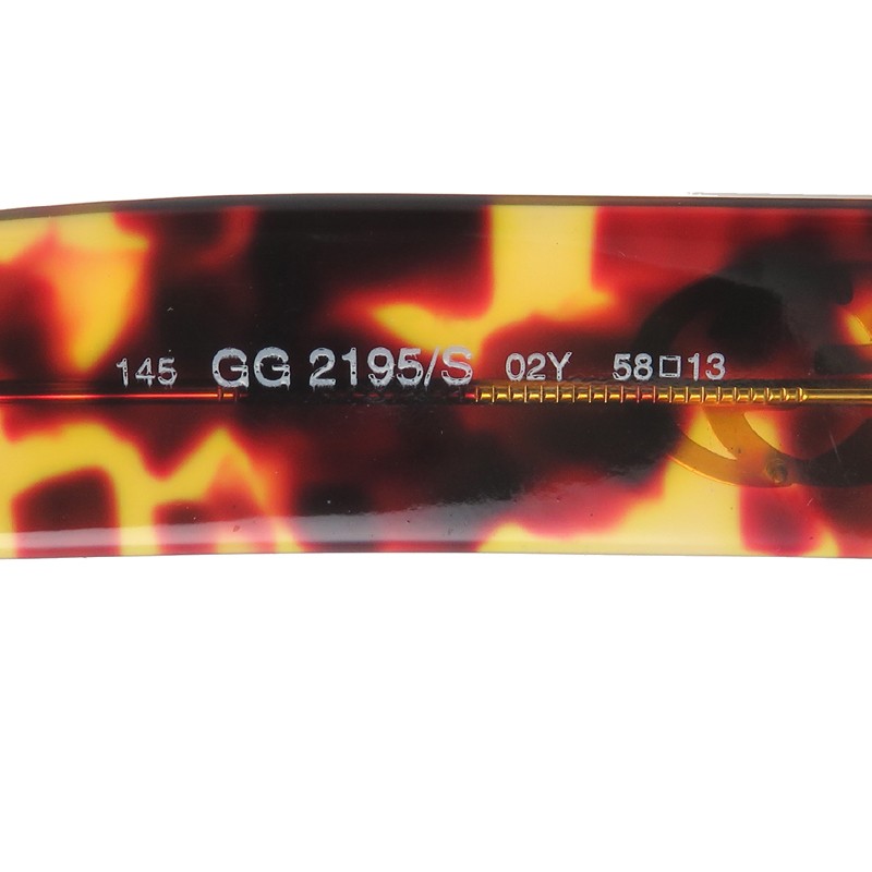 Ginza  GUCCI Sunglasses GG2195 S Glasses Plastic Tortoiseshell Women s DH90704 thumbnail 7