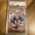 2002 Sweet Spot Football Tom Brady PSA 9