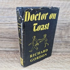 Doctor on Toast Richard Gordeon Vintage Hardcover book Paperback Humour