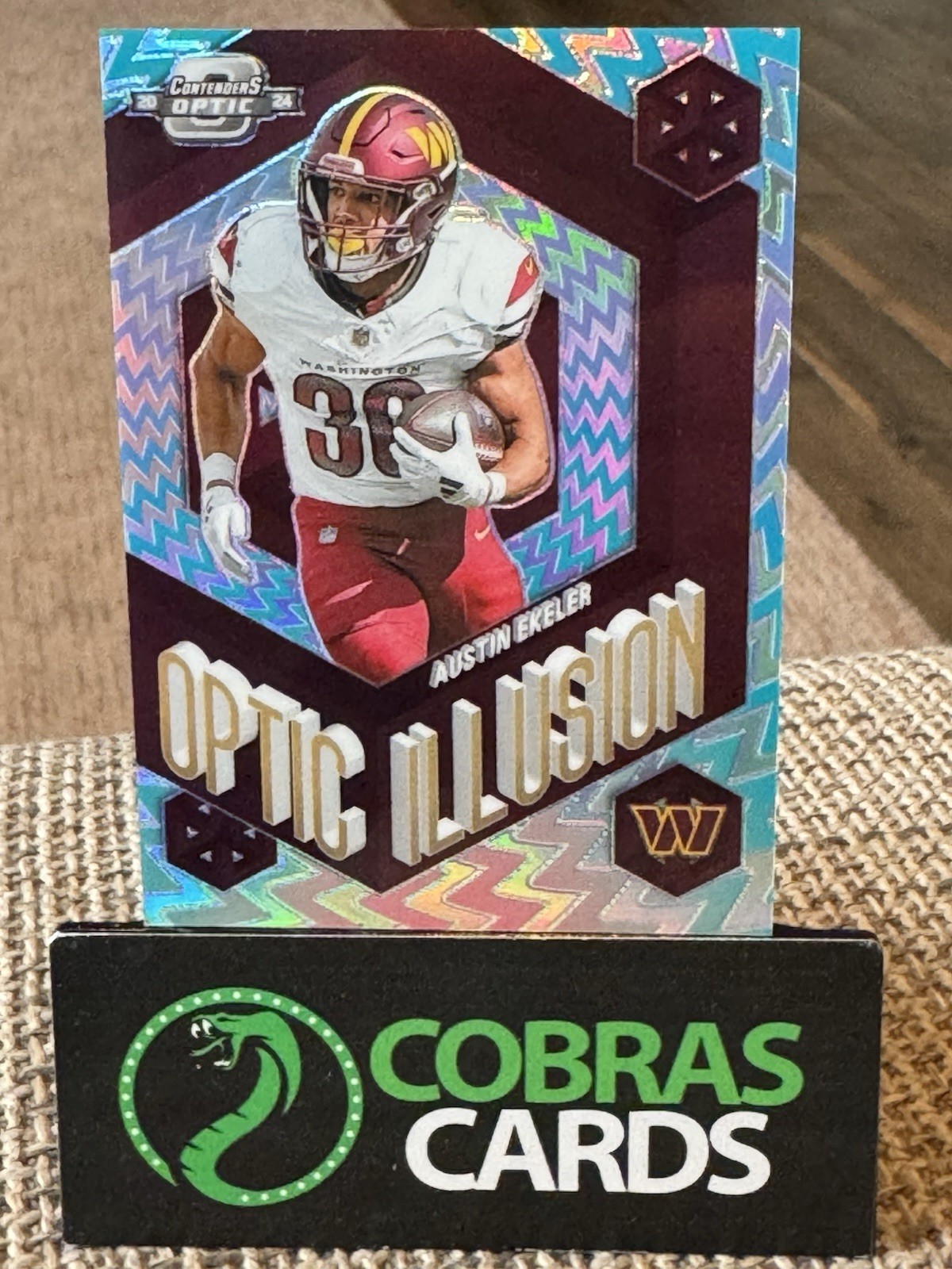 2024 Panini Contenders Optic Austin Ekeler Optical Illusion *Case Hit*
