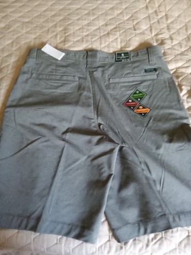 G.H.Bass&Co Mens Green Polyester shorts 34w x10 - Picture 2 of 5