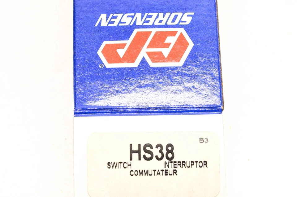 GP Sorensen HS38 Switch NOS - Image 3 of 3