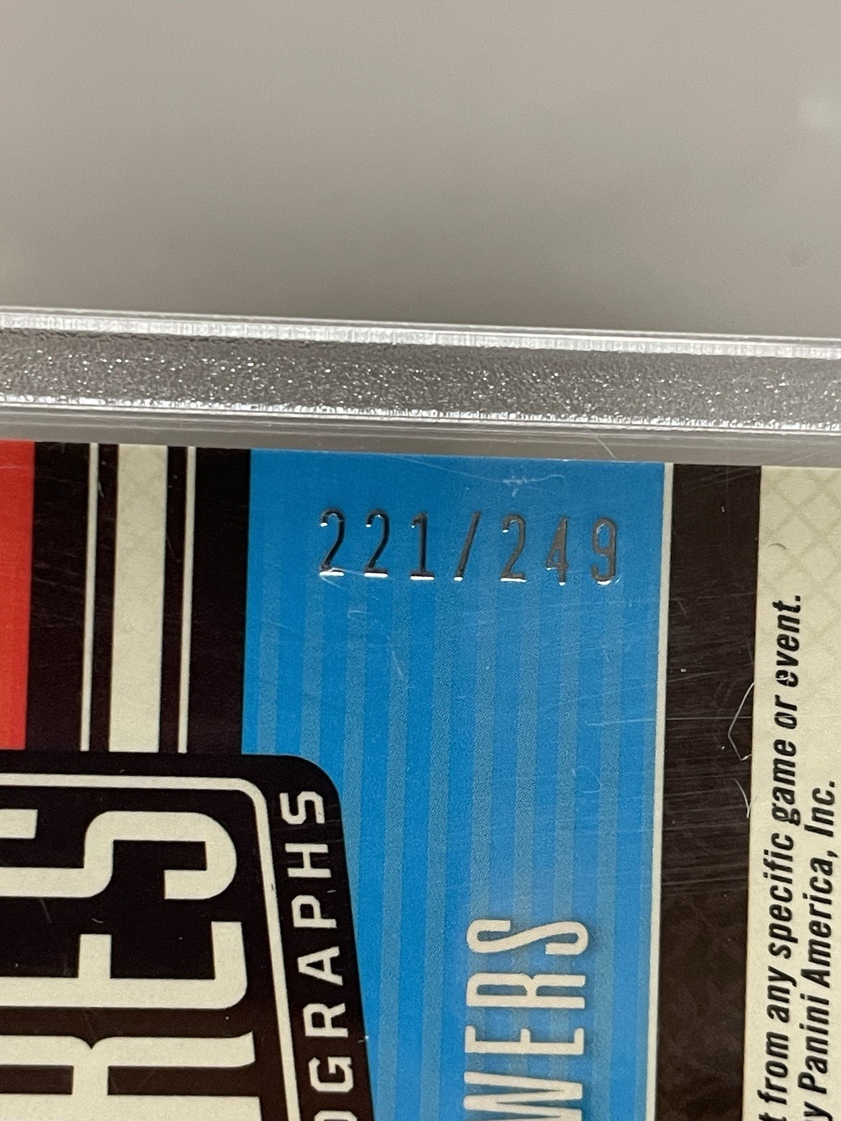 Panini 2023 Legacy Zay Flowers Futures Patch Auto RC Silver FAPS-9 /249 view 4