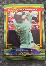 1994 Topps Finest - Terry Steinbach #38 Refractor
