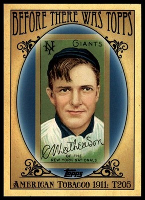2011 Topps #BTT2 American Tobacco Before There Was Topps