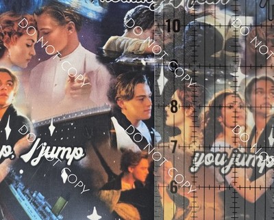 Custom Cotton Woven Fabric Movie Titanic By The 1/4 Yard 9x56