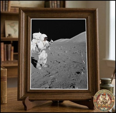 Apollo 17 Mondmission Labor gedrucktes Foto: 10''x8''