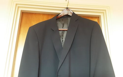 Mens BRITISH TAILOR Suit 2 Pice Navy Chest 50in, Long Trousers Waist 50in Regula - Picture 4 of 23