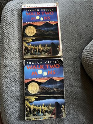 2 Books -Walk Two Moons - Paperback By Sharon Creech - ACCEPTABLE ...