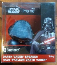 iHome Star Wars Darth Vader Bluetooth Rechargeable Speaker New w/Cracked Package