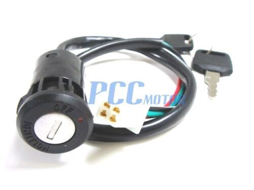 4 pins ATV IGNITION SWITCH DIRT BIKE GO KART MOPED KAZUMA U KS06 - Picture 4 of 8