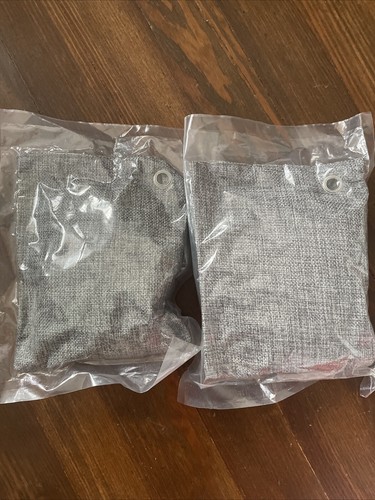 2 Breathe Green Charcoal Bag Removes Odors Allergens Prevents Mold & Mildew Lot - Picture 5 of 5
